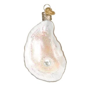 Oyster with Pearl Glass Ornament – Old World Christmas