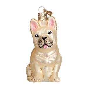 French Bulldog Glass Ornament – Old World Christmas