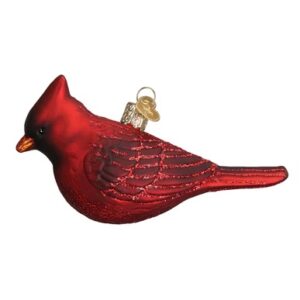 Northern Cardinal Glass Ornament – Old World Christmas