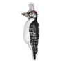 Hairy Woodpecker Glass Ornament – Old World Christmas