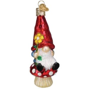 Garden Gnome Glass Ornament – Old World Christmas