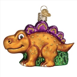 A-Roarable Stegosaurus Glass Ornament – Old World Christmas