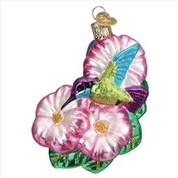 Magnificent Hummingbird Glass Ornament – Old World Christmas
