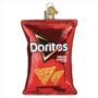 Doritos Nacho Cheese Chips Glass Ornament - Old World Christmas