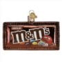 M&M's Milk Chocolate Glass Ornament - Old World Christmas