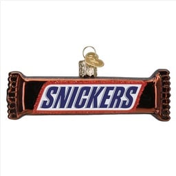 Snickers Glass Ornament – Old World Christmas