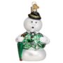 Sam The Snowman Glass Ornament - Old World Christmas
