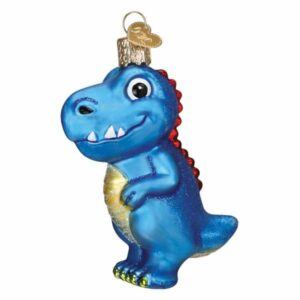 A-roarable Tyrannosaurus Glass Ornament