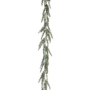 Frosted Prickly Juniper Garland