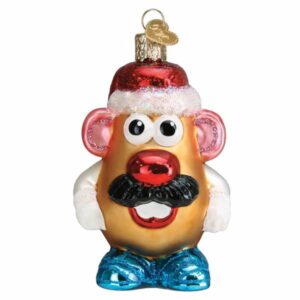 Mr. Potato Head Glass Ornament