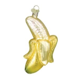 Peeled Banana Glass Ornament – Old World Christmas