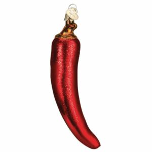 Red Chili Pepper Glass Ornament – Old World Christmas