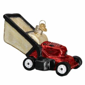 Lawn Mower Glass Ornament – Old World Christmas