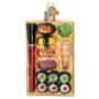 Sushi Platter Glass Ornament – Old World Christmas