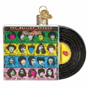 Some Girls The Rolling Stones Album Glass Ornament