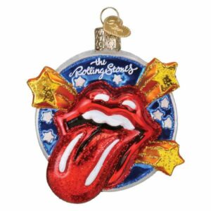 The Rolling Stones Glass Ornament