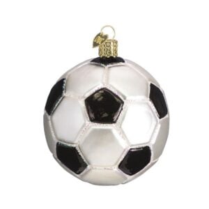 Soccer Ball Glass Ornament - Old World Christmas