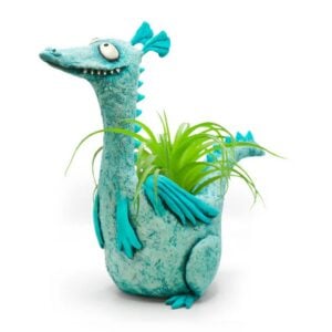 Drake the Dragon Planter – 9.5″
