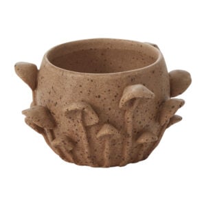 Mushroom Forest Pot - Tan - 5.75"