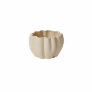 Spiced Pumpkin Pot – Ivory – 5.75″