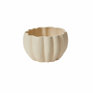 Spiced Pumpkin Pot – Ivory – 8.25″