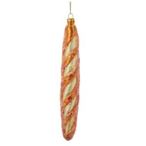 French Baguette Glass Ornament – 7.75″