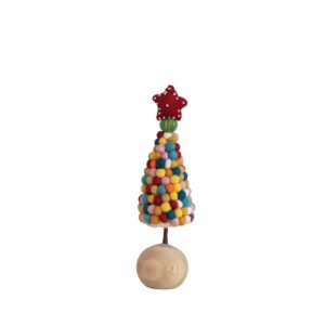 Pom Pom Tree & Felt Star: