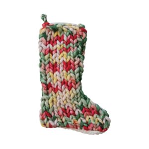 Hand-Woven Stocking With Sherpa Back