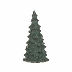 Stoneware Tree – Green – 7.5″