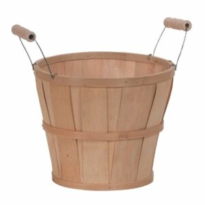 Wooden Slat Basket