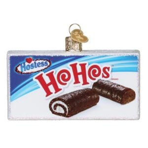 Hostess Hoho Box Glass Ornament - Old World Christmas