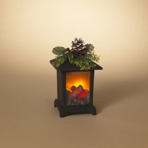 Light up Cozy Fireplace Lantern – 8.8″