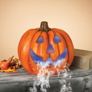 Light up Electric Smoking Pumpkin