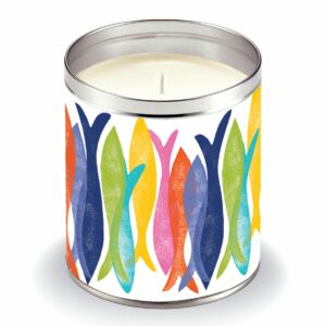 Aunt Sadie's Fiesta Fish Candle