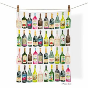 Wine Cellar Tea Towel