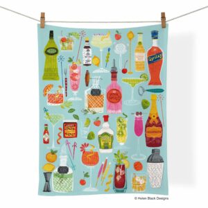 5 O'Clock Somewhere Tea Towel