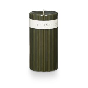 Illume Balsam & Cedar Pillar Candle