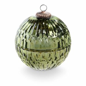 Illume Balsam & Cedar Green Mercury Ornament Candle