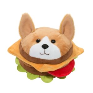 burger dog plush