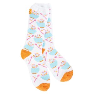 Cereal Breakfast Crew Socks