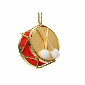 Christmas Drum Ornament