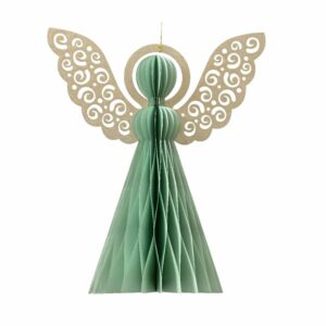 Paper Angel Ornament Mint