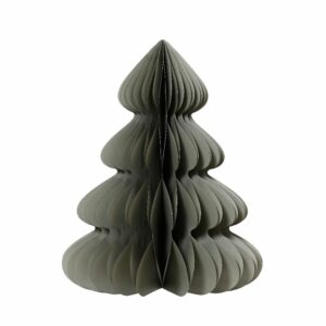 Paper Tree Ornament Grey