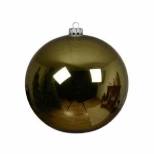 Glass Bauble Rosemary Green