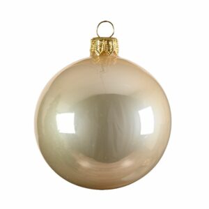 Glass Enamel Bauble Pearl