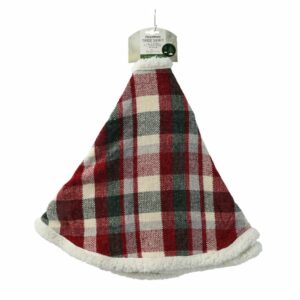 Red & Green Plaid Tree Skirt