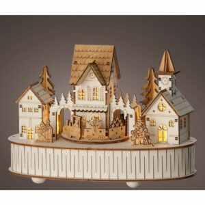 LED Wooden Forest Scene