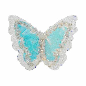 Butterfly Clip Iris/Aqua