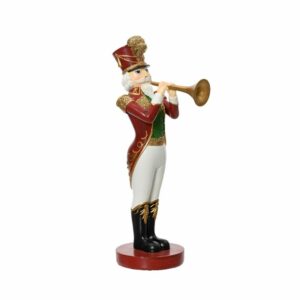 Nutcracker with Trumpet Figurine