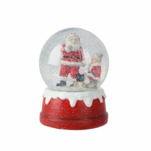 Mr & Mrs Claus Snow Globe